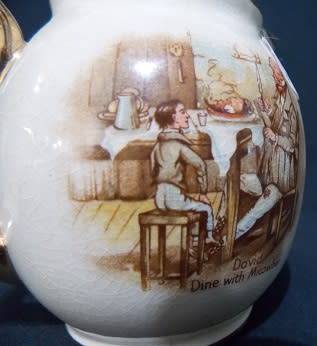 Arthur Wood Milk Jug and Sugar Bowl