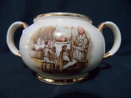 Arthur Wood Milk Jug and Sugar Bowl
