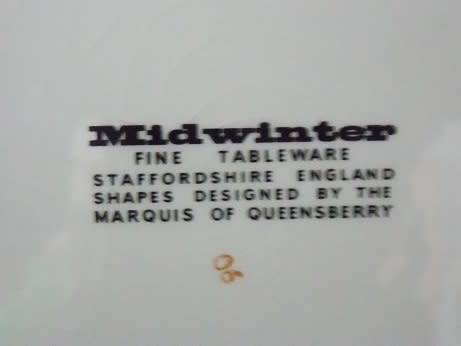 Midwinter Sauce Boat on Saucer