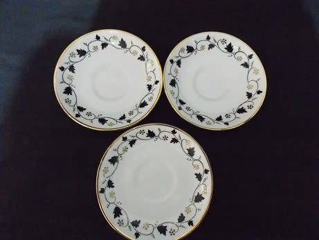 Set of Three Royal Grafton Saucers.