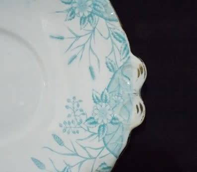Antique Light Blue Porcelain Tea Set