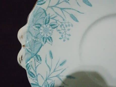 Antique Light Blue Porcelain Tea Set