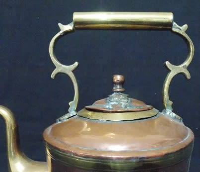 Beautiful Copper and Brass Kettle