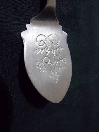 Antique Nevada Silver Spreader Spoon