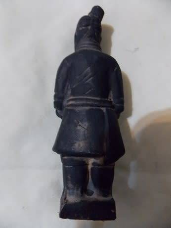 Antique Black Stone Figurine