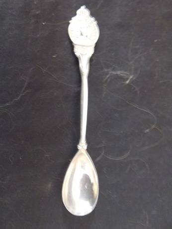 Jan van Riebeeck Commemorative Silver Teaspoon Stol Gulenborg
