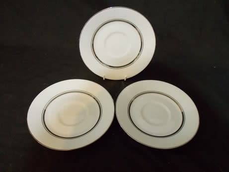 Set of Three Noritake Saucers
