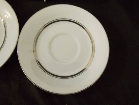 Set of Three Noritake Saucers