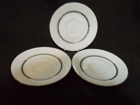 Set of Three Noritake Saucers