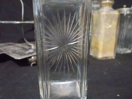 Great Crystal and Silver-Plated Condiment Set