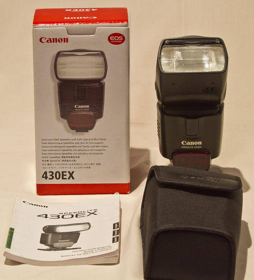 **MINT CONDITION** Canon 430 ex flash
