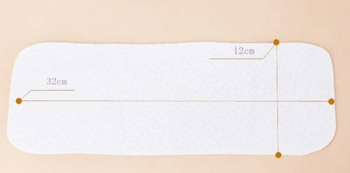 Cloth daiper/nappy cotton liner (set of 5)