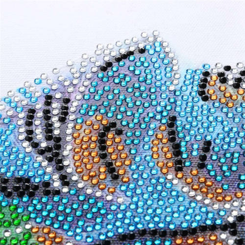 5D Diamond paint by numbers - Cat