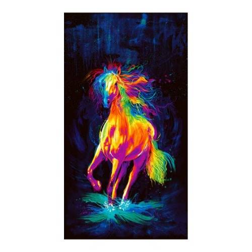Painted Horse quilt panel
