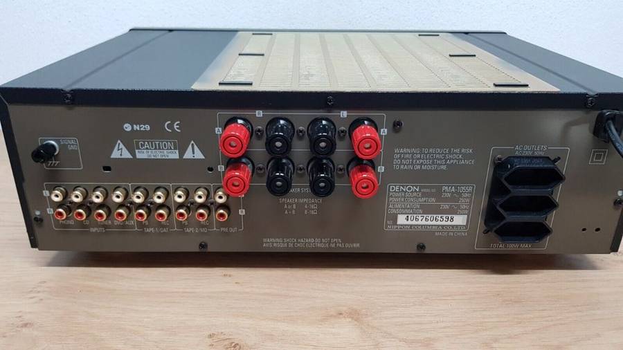 Denon PMA-1055R Black High-End Stereo Integrated Amplifier