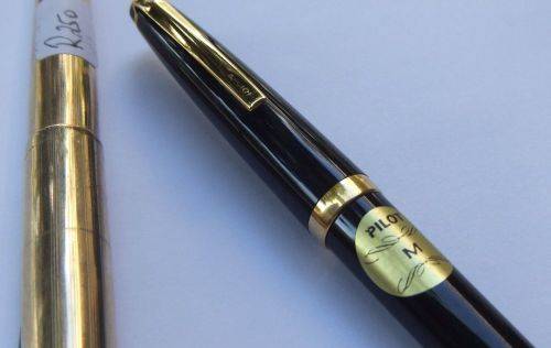 Two Vintage fountain pens - Parker and Pilot - see pics