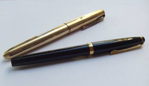 Two Vintage fountain pens - Parker and Pilot - see pics