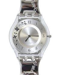 Brand New Swatch Ladies' Climber Flowery Skin Watch SFK300G