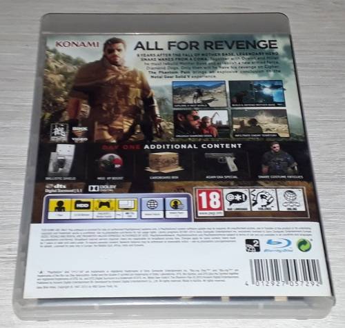 Metal Gear Solid V: The Phantom Pain - PS3