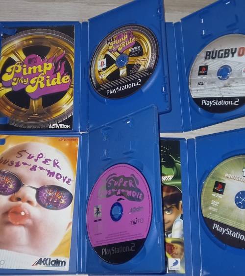 4x PS2 Games