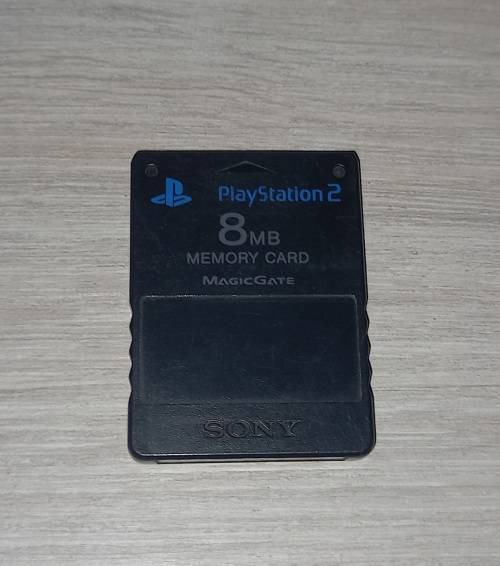 PS2 - Official Sony 8 MB Memory Card Black