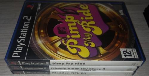 PS2 Slim Console + Memory Card + Games