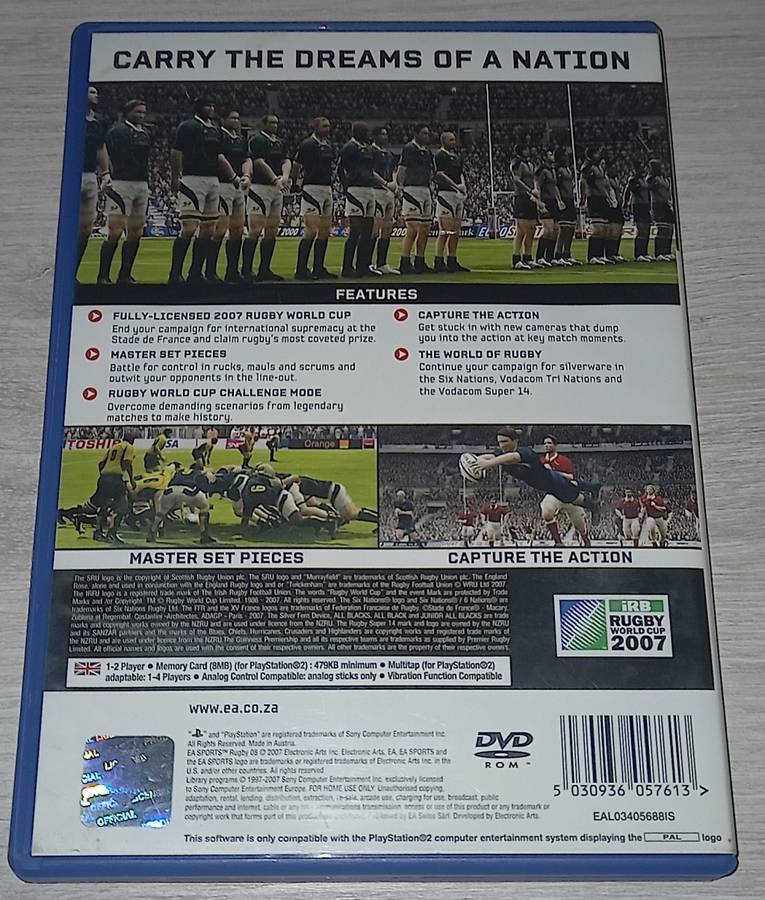 Rugby 08 - PS2