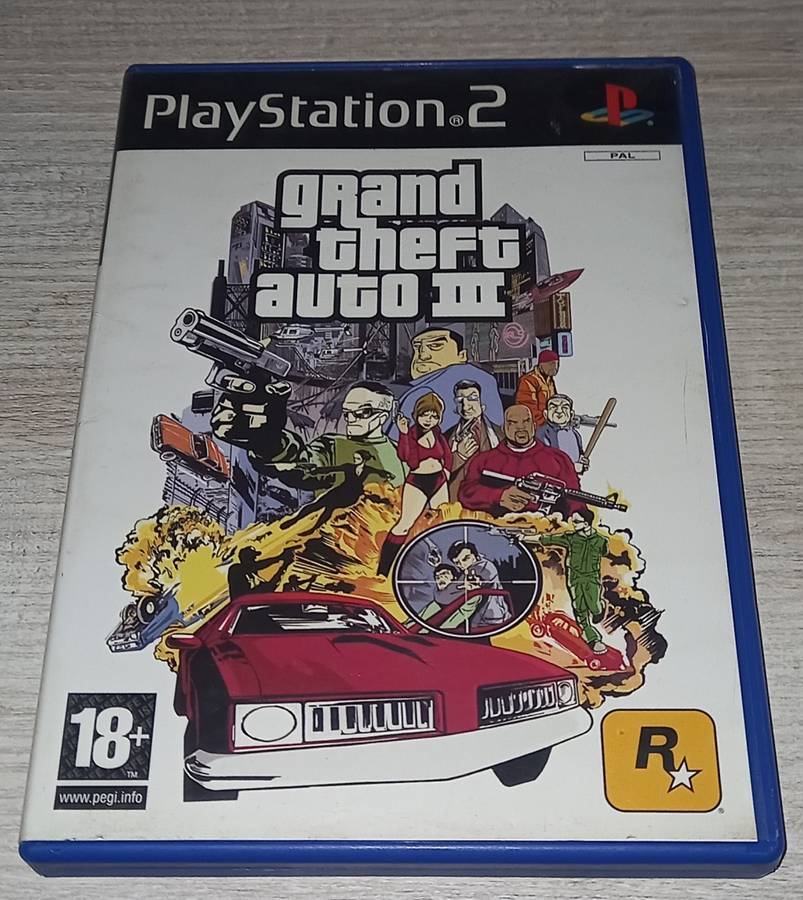 Grand Theft Auto III 3 - PS2