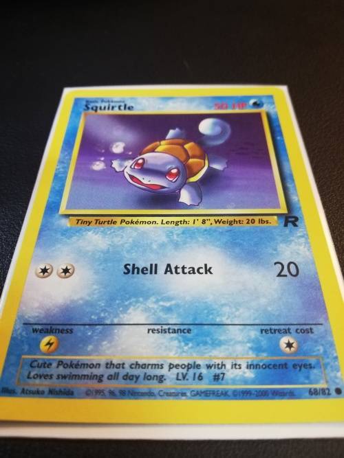 Pokemon Squirtle - Team Rocket Set (NearMint)