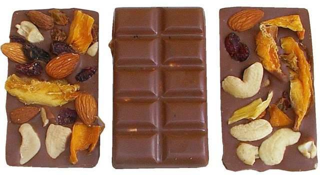 HEALTHY FRUIT AND NUT BELGIAN DIABETIC CHOCOLATES