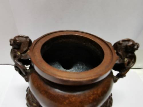 Copper incense burner from China