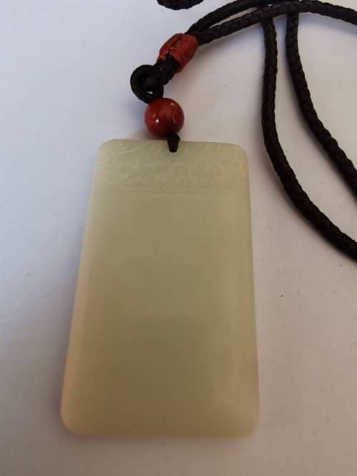 Asia Chinese Hotan jade Pendant