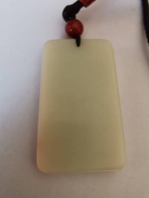 Asia Chinese Hotan jade Pendant