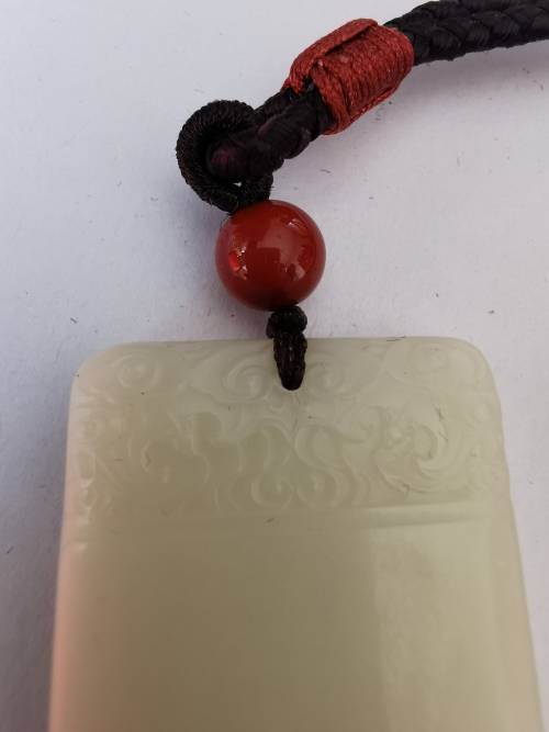Asia Chinese Hotan jade Pendant