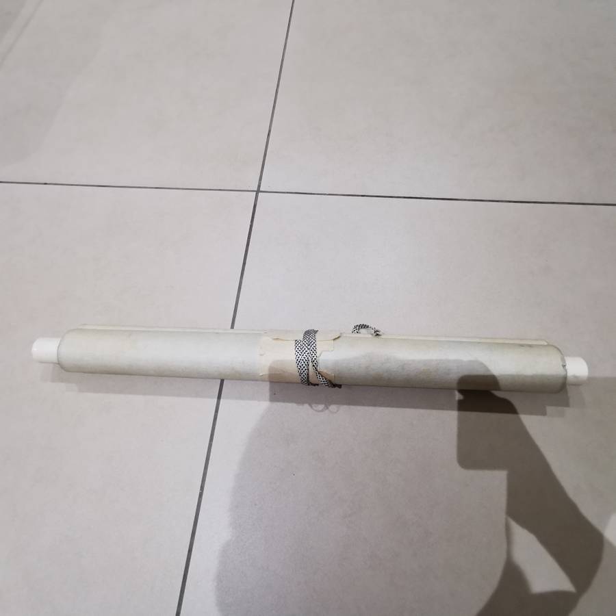 Old vintage Chinese scroll painting