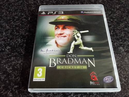 Don Bradman Cricket PS3 - FREE SHIPPING VIA COURIER
