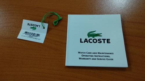 Genuine Lacoste Ladies Watch (Model  No. 2000500)
