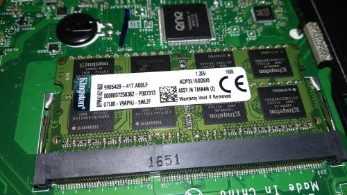 Kingston 8gb ddr3 Notebook RAM - Single module