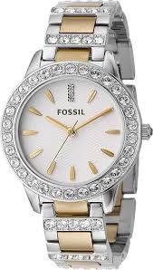Fossil Crystal Two-tone Women's Watch ES2409