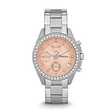 Fossil Decker Chronograph Stainless Steel Women's Watch ES3379