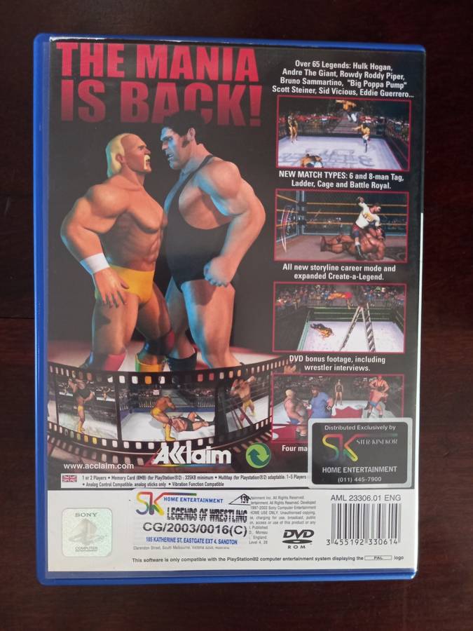 Legends Of Wrestling 2