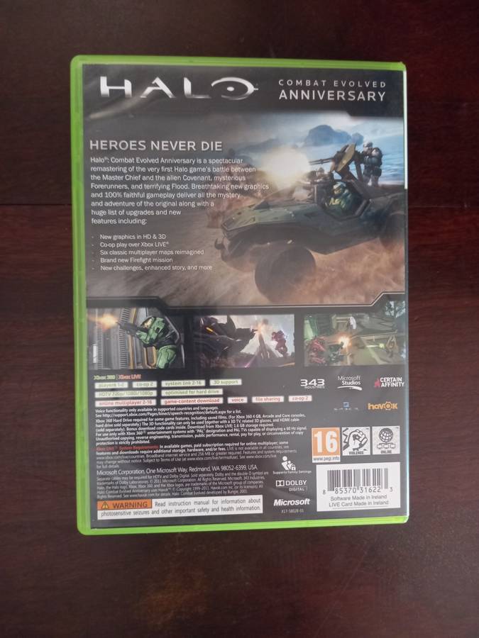Halo Combat Evolved Anniversary