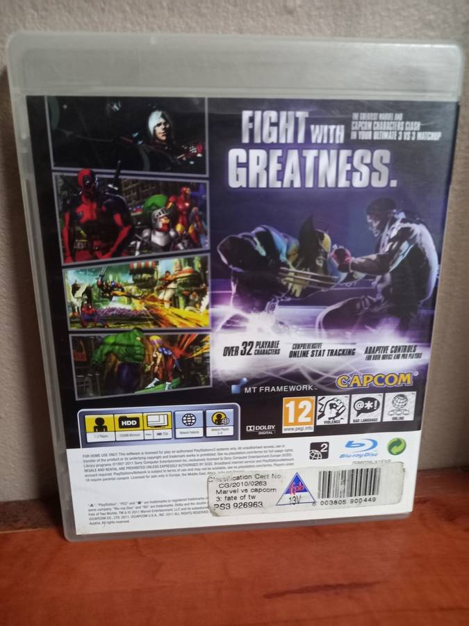 Marvel Vs Capcom 3