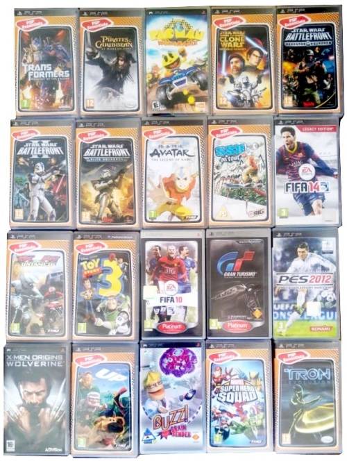 20 PSP Games (Bid per Game) OR Buy the LOT !!!!CRAZY DEAL!!!!