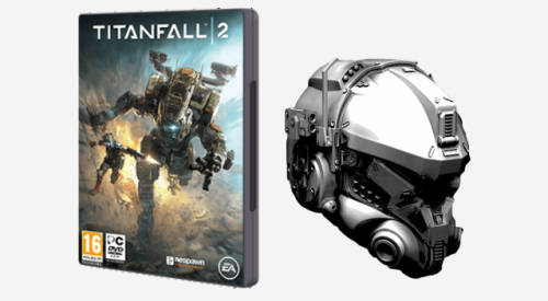 Titanfall 2 PC Game + Silver Helmet Figure