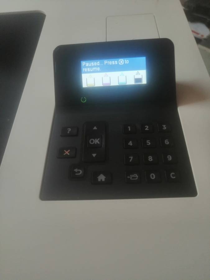 Hp color laserjet m552