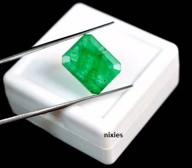 **WOW** HUGE 7.15CT REAL EMERALD