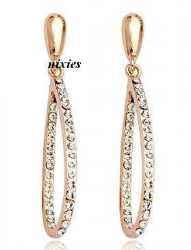 GORGEOUS SWAROVSKI DIAMOND HUGGIES