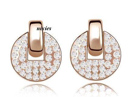 SPARKLING DIAMOND SWAROVSKI EARRINGS