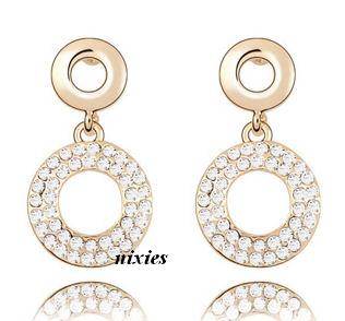 SPARKLING DIAMOND SWAROVSKI  EARRINGS